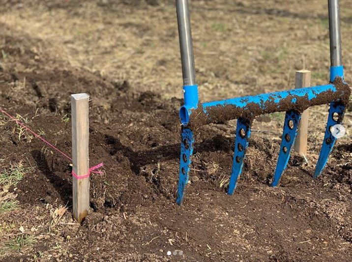 Plow Treadlite Broadfork | 20" wide | XL 14" tines