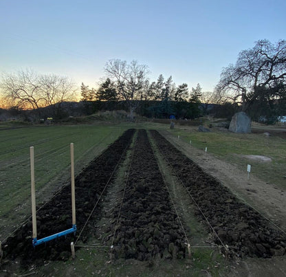 The 5 tine Cultivator Treadlite Broadfork with ash wood handles is lightweight and high strength for prepping large farm and garden beds