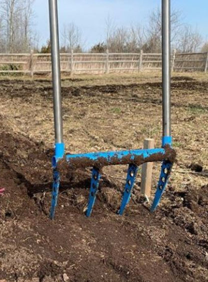 The All-Day Treadlite Broadfork | 20" wide | 4 tines